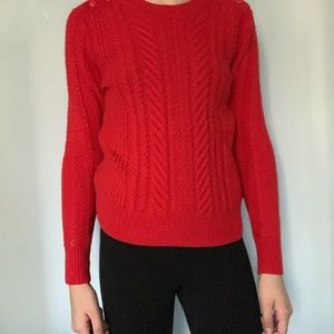 JCrew Red Sweater
